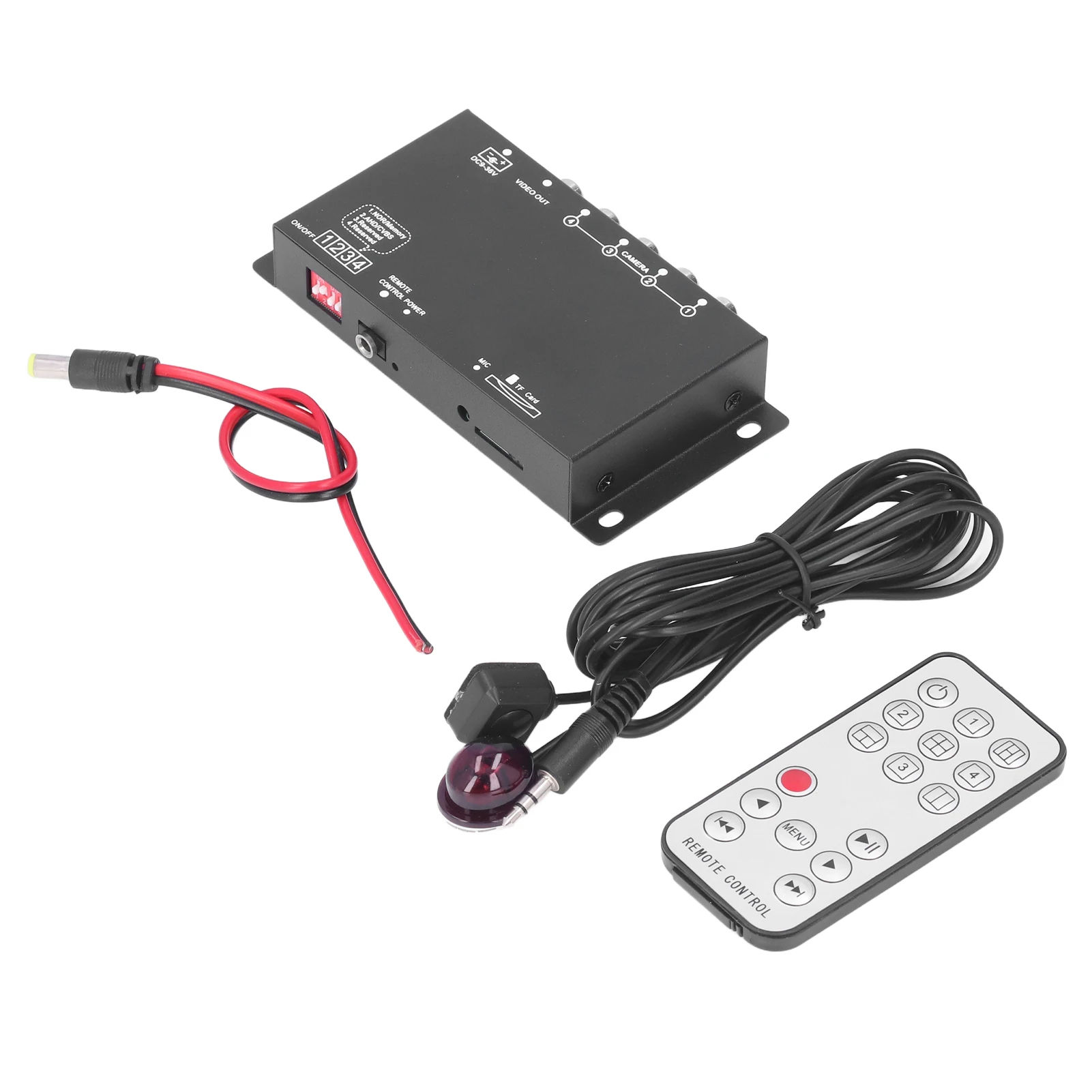 Mobile 4 Channel Mini MDVR Digital Video Recorder 1080P for School Buses Trucks Engineering Vehicles Small MDVR CCTV MDVR
