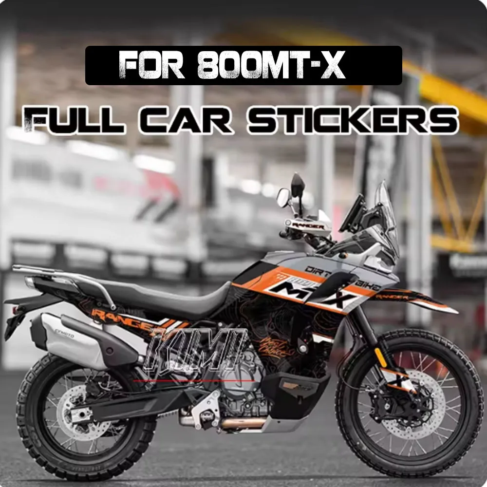 

ДЛЯ CFMOTO 800MT-X 800MTX 2024, декоративные наклейки для всего тела мотоцикла, модифицированные аксессуары, полные автомобильные наклейки