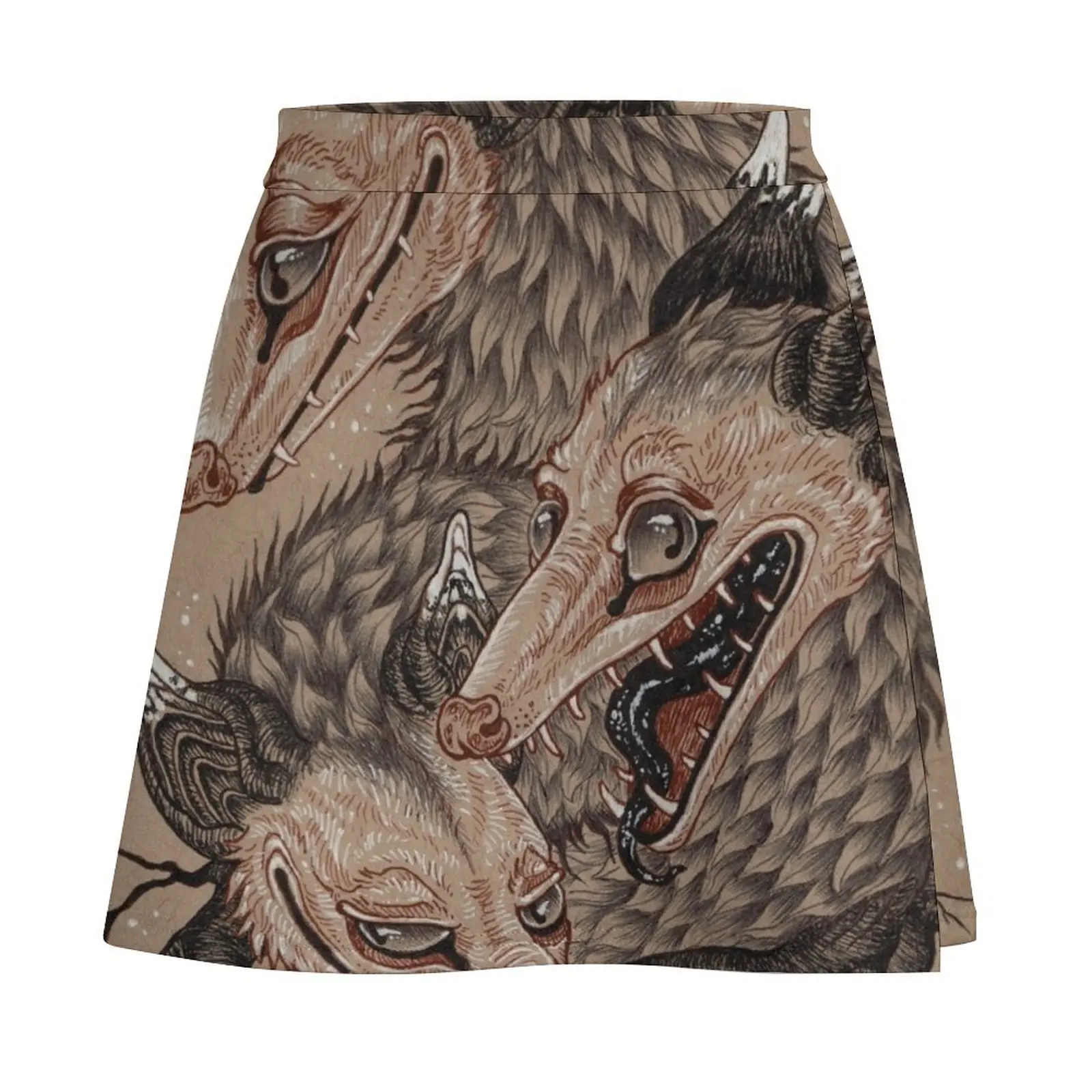 Mouths to Feed Mini Skirt korean style clothing short skirts for women dress women summer fairy core Mini Skirt