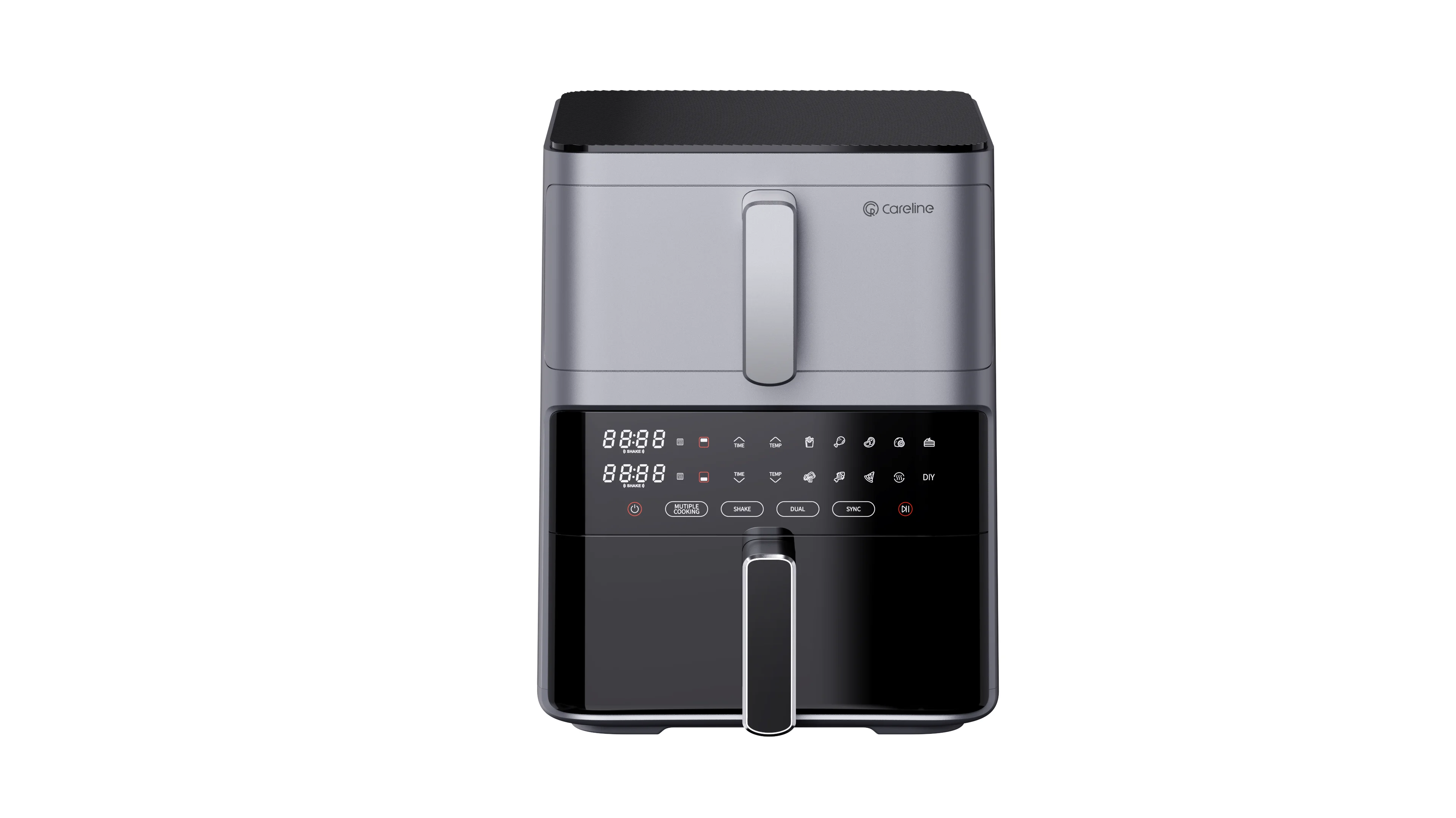 2025 Factory Direct Upper & Lower Dual-Core Digital Air Fryer - High-Capacity Multi-Functional Customizable German-Style