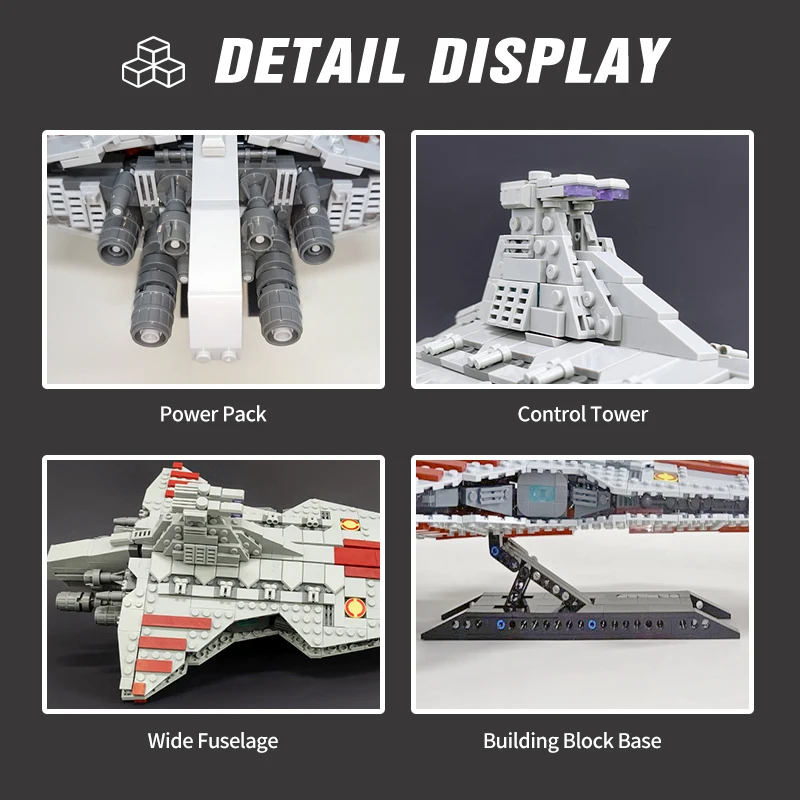 Famous Movie Planet War Spaceship Building Blocks Model Bricks Assembled Classic Film Puzzle Toys For Children Gifts