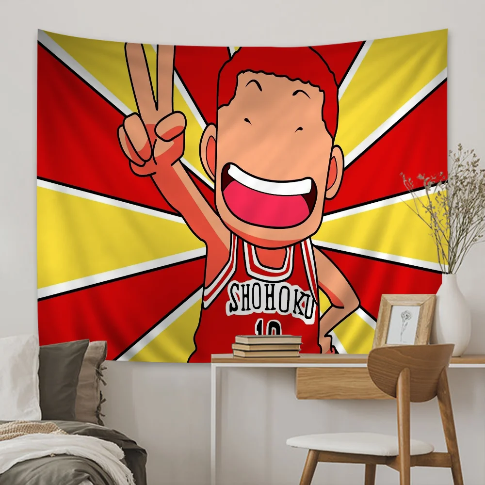 

S-Slam D-Dunk Hippie Wall Hanging Tapestries For Living Room Home Dorm Decor Art Home Decor