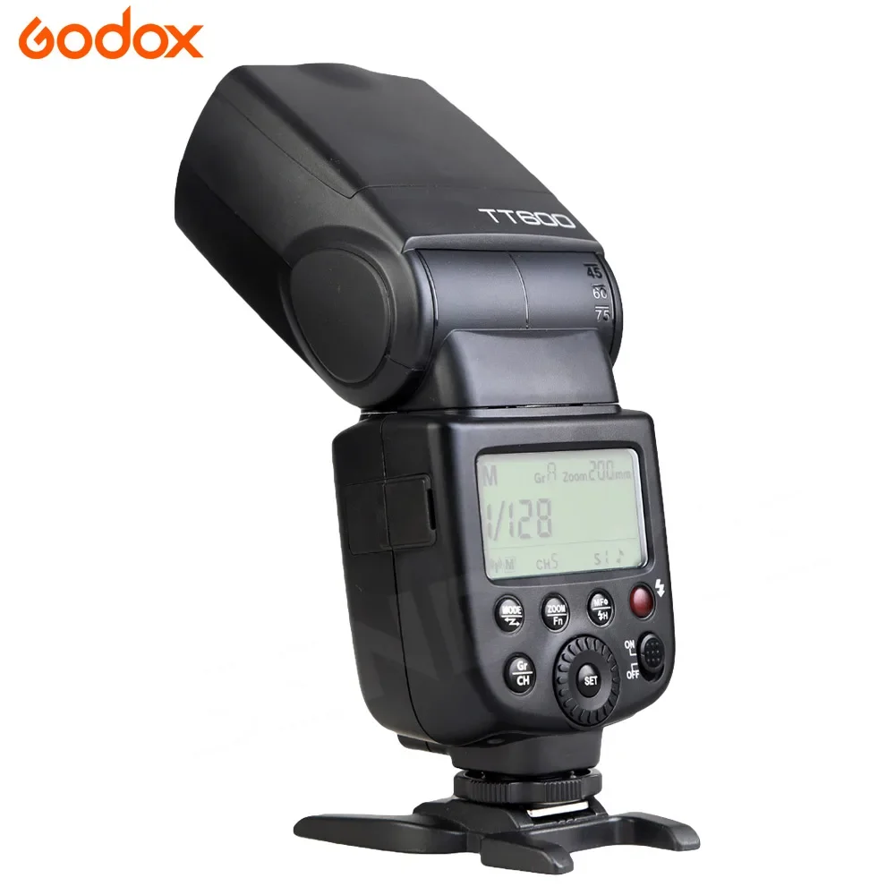 Godox TT600S TT600 Flash Speedlite for Canon Nikon Sony Pentax Olympus Fujifilm & Built-in 2.4G Wireless Trigger System GN60