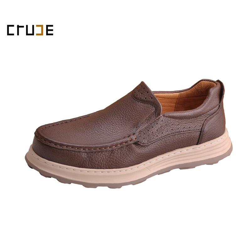 

CRUCE Shoes Men Loafers Casual Shoes For Men Dress Shoes Man Leather Casual Shoes Social Shoe Male Designer Luxury Shoes