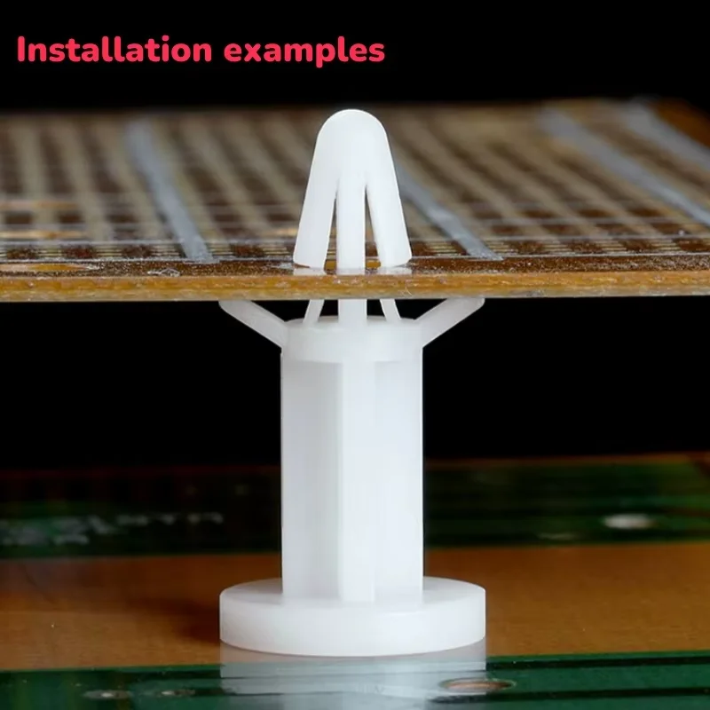 Nylon Plastic PCB Reverse Support Column 50Pcs Aeroplane Type Standoff Pillar Motherboard Circuit Board Isolation Stand