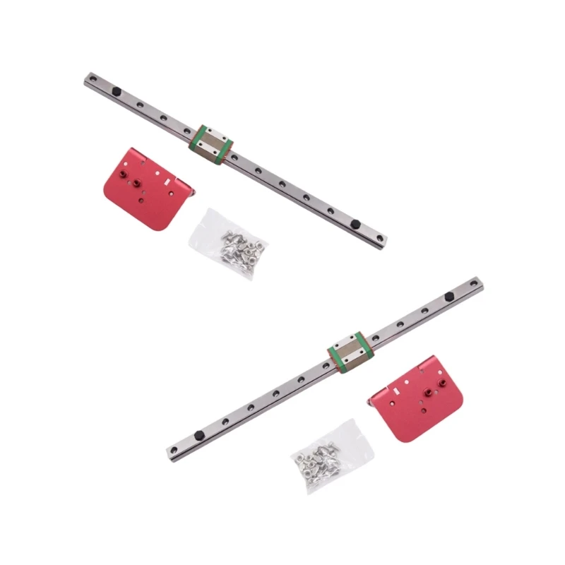 

Для обновления Ender3 Линейная направляющая X-AXIS 310 мм 375 мм Линейная направляющая с фиксирующим сиденьем объединительной