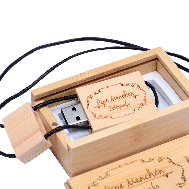 USB-флеш-накопитель из кленового дерева, 128 ГБ, бесплатный индивидуальный логотип, ручка-накопитель, 64 ГБ, ремешок, память, 32 ГБ, фотостудия, U-диск, 16 ГБ