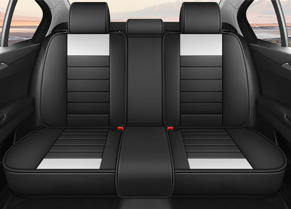 2025 PU-Leder LUXURY Autositzbezüge für Jeep Liberty KJ Jetta MK6 Ford Fusion Jeep Renegade Komplettset Innenausstattung – Detail 18