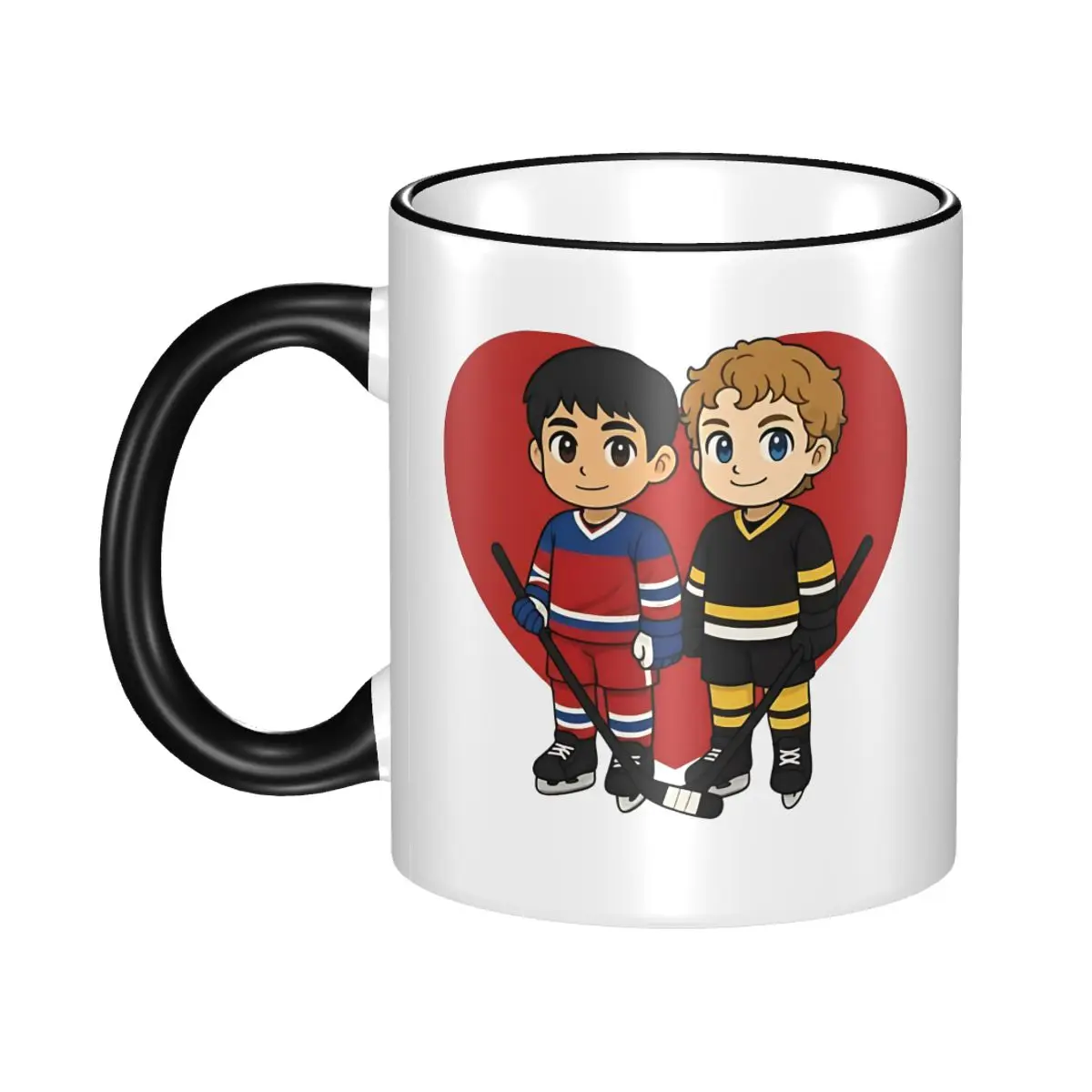 

Shane Hollander & Ilya Rozanov Anime Mug Cute Heated Rivalry Tea Cup Gifts For Women Men