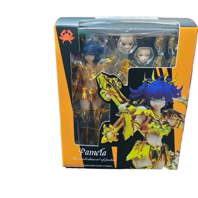 

Brand new in stock original Saint Seiya GT Sacred Contract Cancer assembled model movable figure collection ornaments holiday