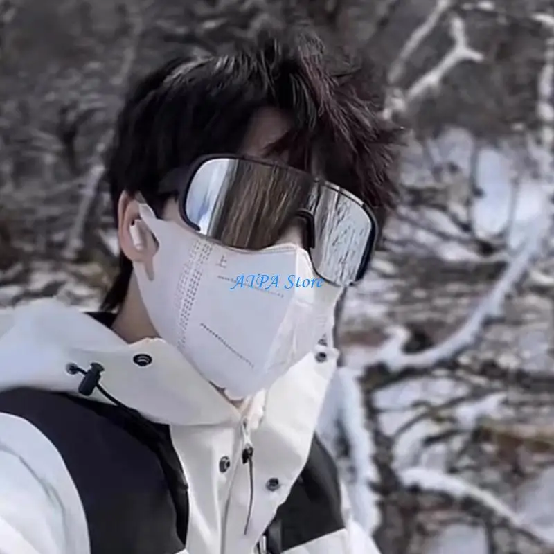 

U13C Clear Lens Motorcycle Eye Guards with Anti Fog Technology & Comfortable Fit Suitable for Different Weather Conditions