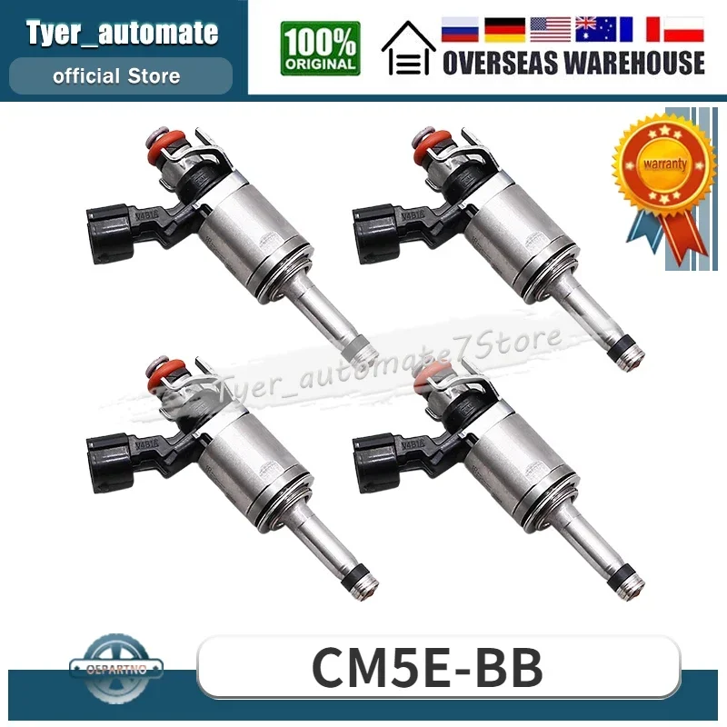 

Для Ford EcoBoost 2018-2019 2.0L L4 Ford Focus 2012-2018 2.0L L4 CM5E-BB CM5E BB 4 шт. топливные форсунки