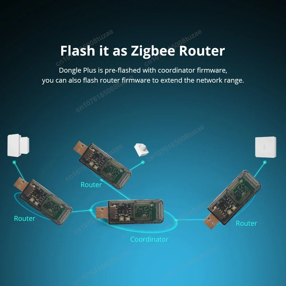 Zigbee 3.0 USB Dongle oparty na Silicon Labs EFR32MG21 Uniwersalna bramka Zigbee ZB-GW04 V1.2 Obsługa adaptera ZHA Zigbee2MQTT HAB