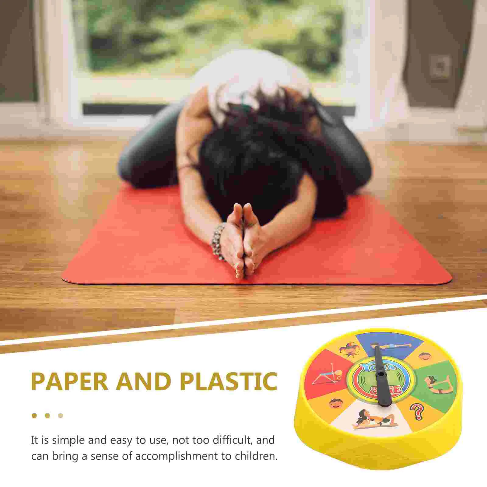 Juegos de cartas de Poses de Yoga para niños, flexibilidad y equilibrio, juguetes de enseñanza de Fitness, interacción familiar entre padres e hijos, juguetes deportivos para niñas