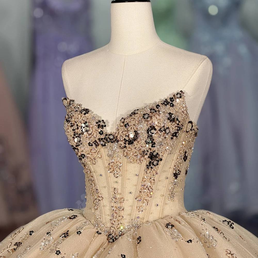 فساتين Quinceanera مخصصة للنساء للحفلات الراقصة المسائية وحفلات أعياد الميلاد والأميرة التخرج فيستدو quinceañeras #5