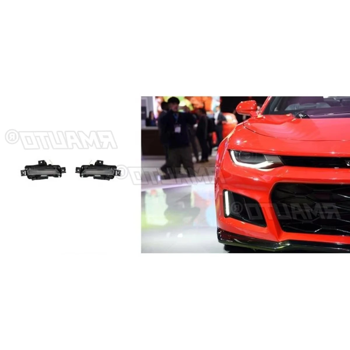

Lamp Daytime Running Light Waterproof Lamp Car Headlight Assembly For Chevrolet Camaro ZL1 2016-2023 Modification Part