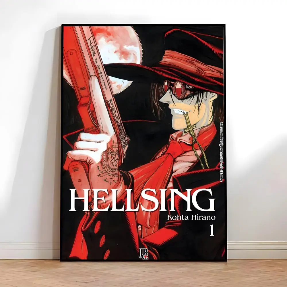 H-Hellsing Poster Hochwertige Vintage-Drucke und Poster für Zuhause, Bar, Café, ästhetische Wandkunst. – Detail 12
