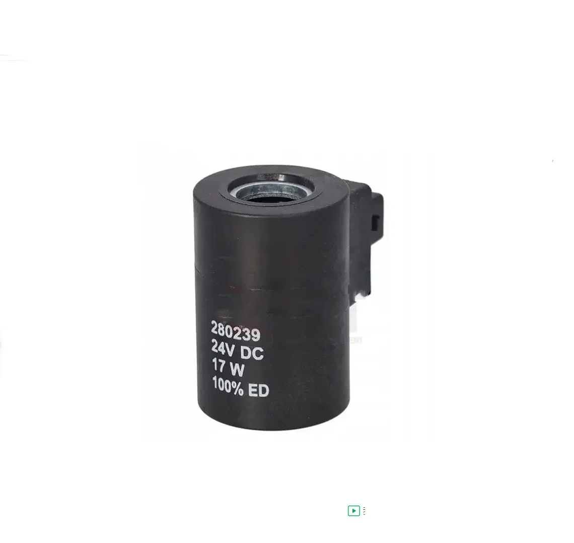 

Excavator 24V 280239 10333044 17W Coil 16mm *53.5mm Solenoid Valve For Liebherr