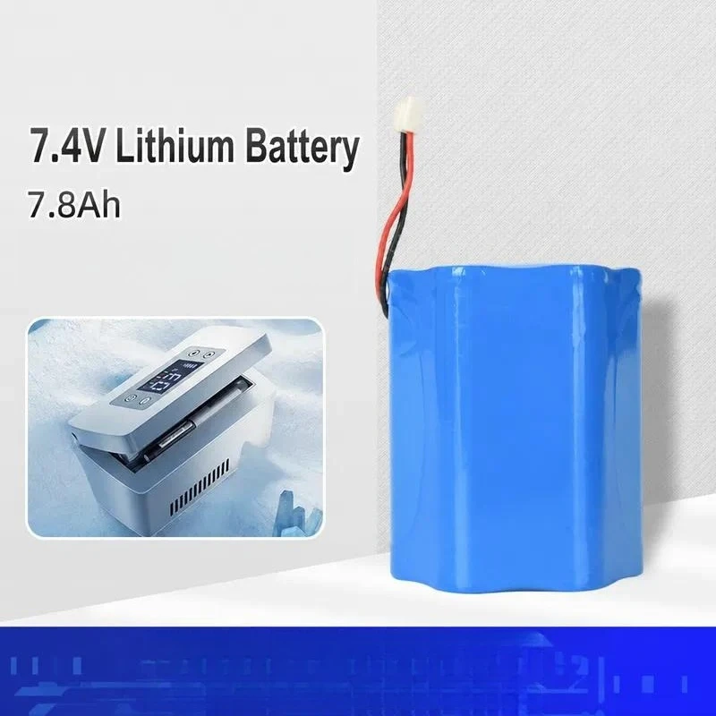 Insulin Refrigerator Box with 7800mAh Rechargeable Lithium Battery 7.4V for Medicine Storage Travel Cooler Case