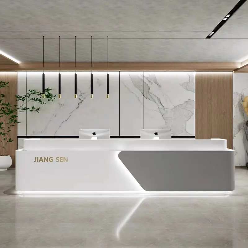 

Простая атмосфера, стойки регистрации отеля, сервисный стол с камнями, стойки регистрации, тарелка, мраморная офисная мебель Военное Дело