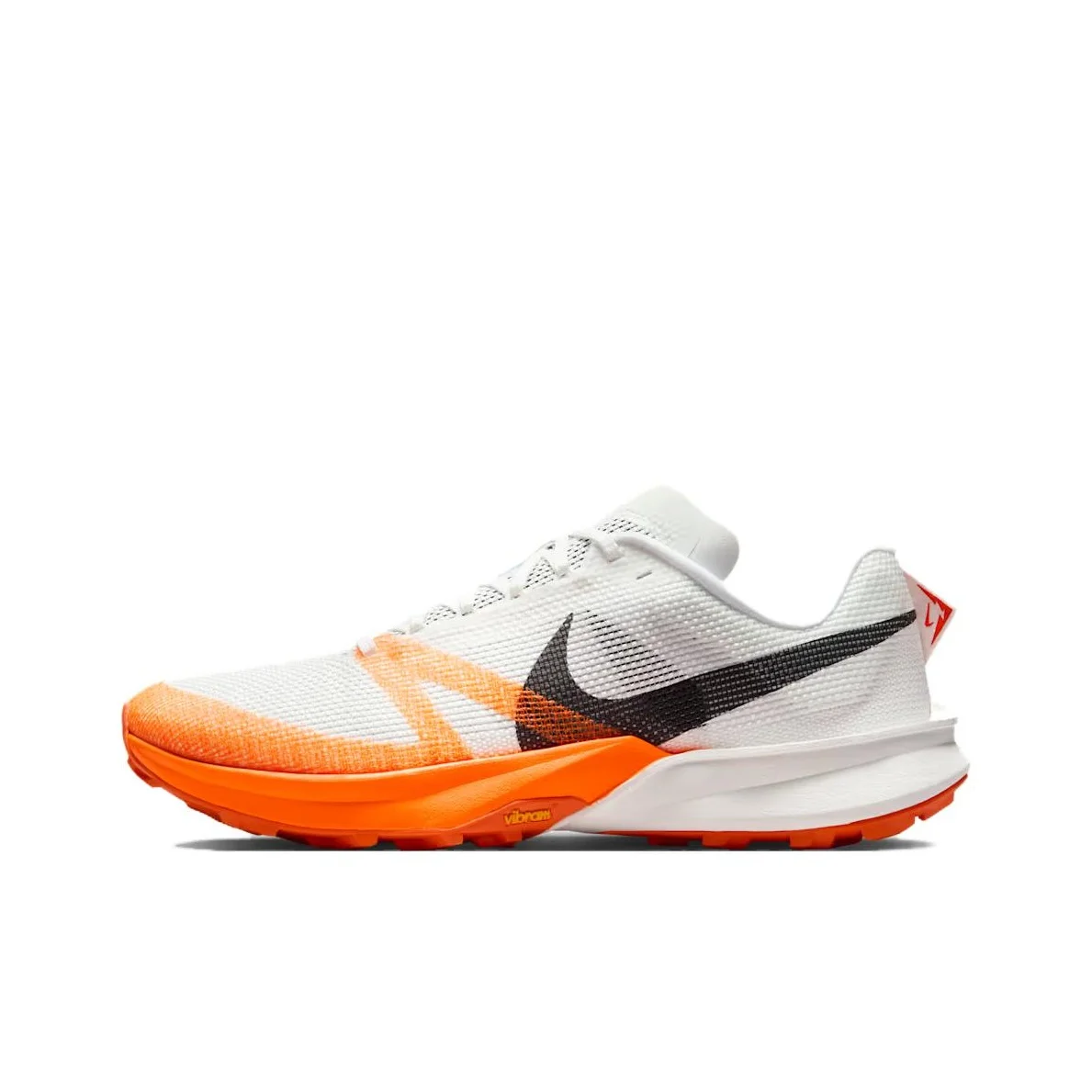 Nike Kiger 10 Trail Running Shoes Men's Black White Orange FV3929-101