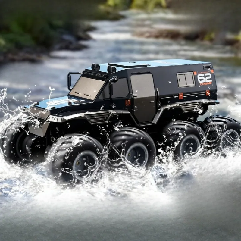 S888 Amphibious Off-Road Model Car  Remote Control Toy Car  Eight-Wheel Eight-Drive Drift Racing Car  Boy's Birthday Gift