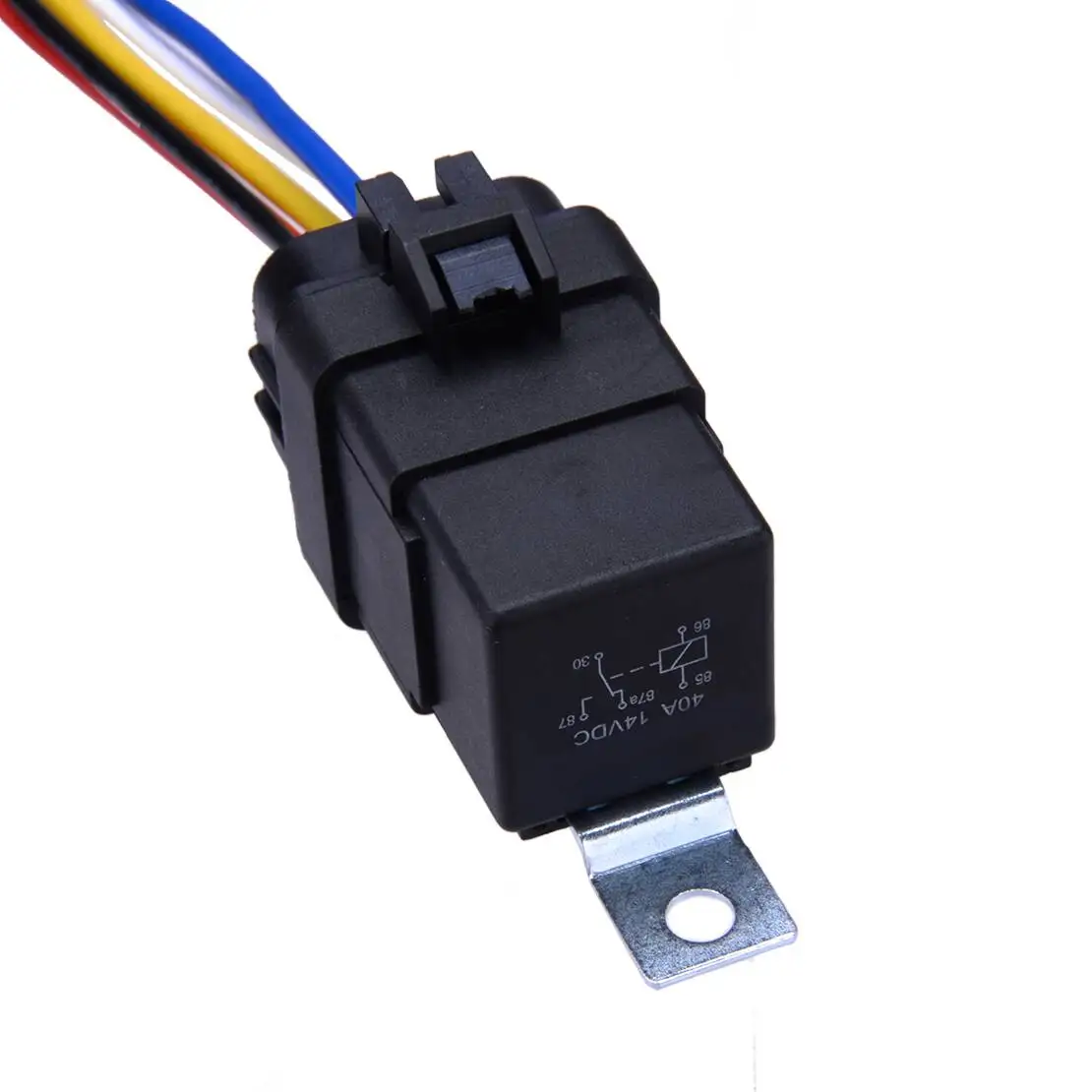 40A 12V Car Relay Switch Plug Socket Pigtail Wire Harness Cable Waterproof AM123716