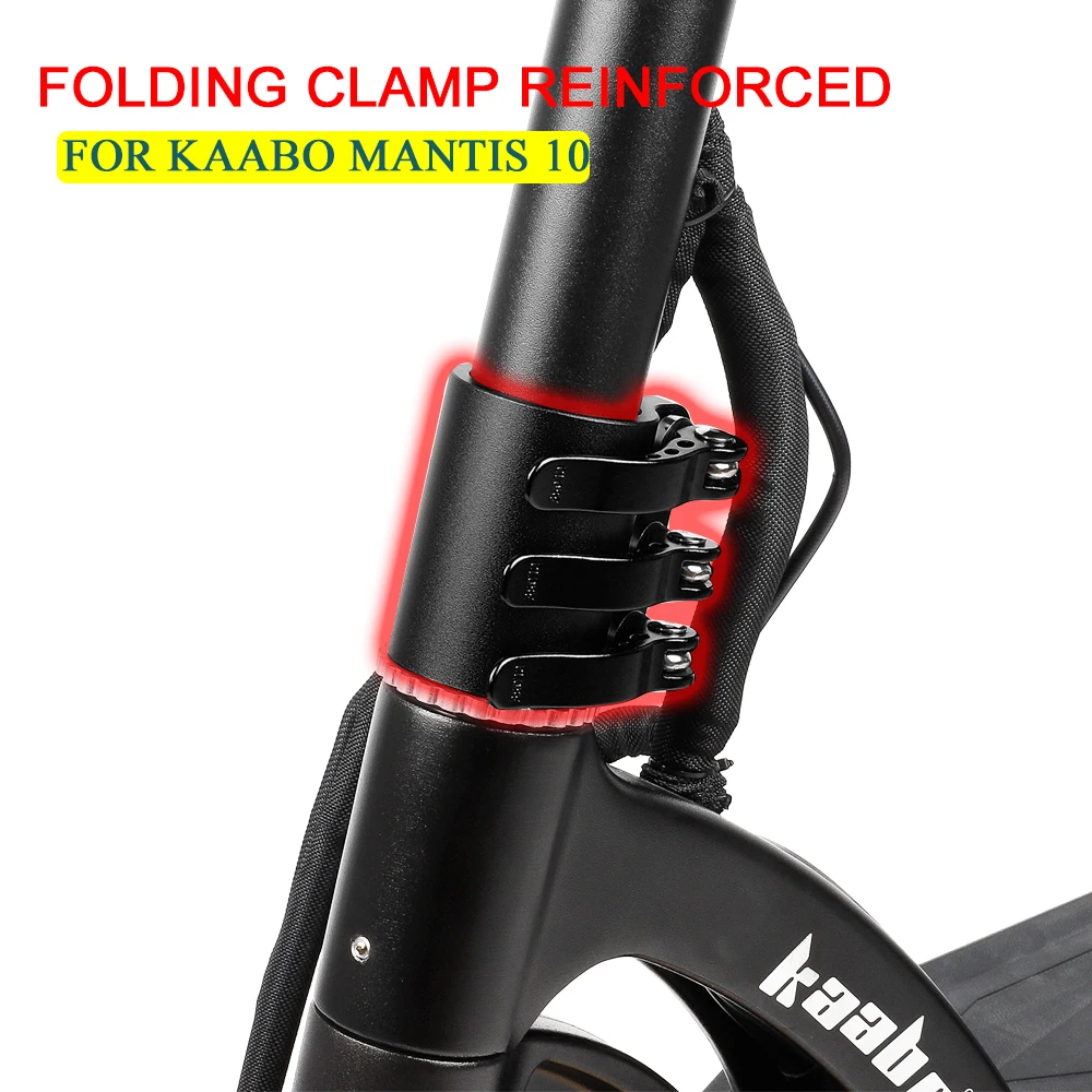 New Folding Clamp Reinforced Locking Aluminum Alloy Vertical Rod Rugged Lock Quick Release Electric Scooter For Kaabo Mantis 10