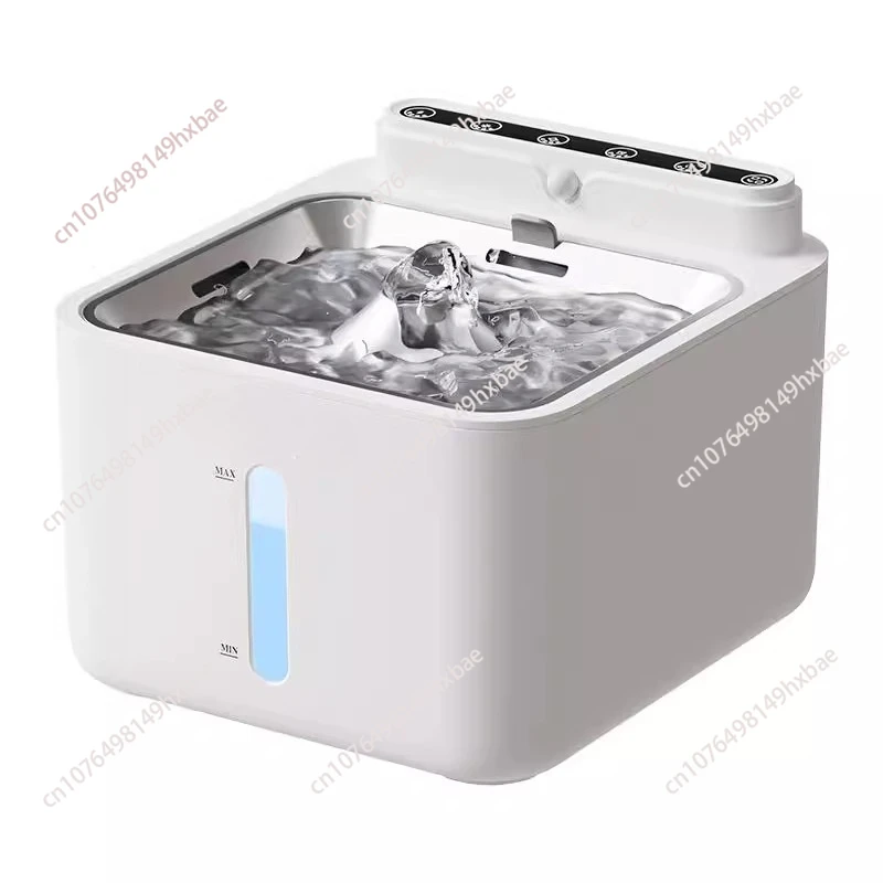 Cat water dispenser automatic unplugged constant temperature heating pet water dispenser multi-cat family wireless sterilization