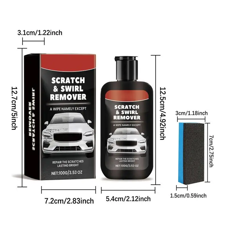 For  Auto Car Scratch Repairing Paste Auto Paint Scratch Polishing Restore Cream Car Scratch Polish Paste Car Scratch