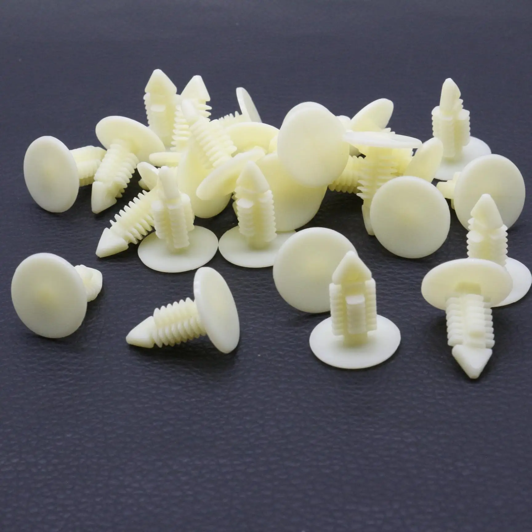 

25 pcs Nylon Roof Headliner Retainers Push Pin Fasteners For Buick Reatta Riviera Cadillac Eldorado Oldsmobile 25514221 6003587