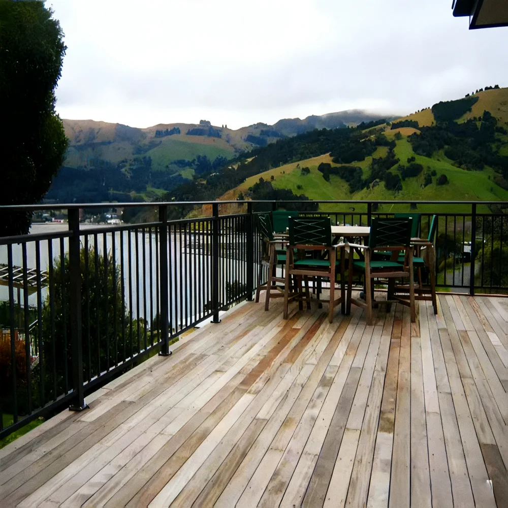 Balaustradas de palheta personalizadas, liga de alumínio extrudada, varanda, escada, instalação diy, resistente à ferrugem, proteção uv