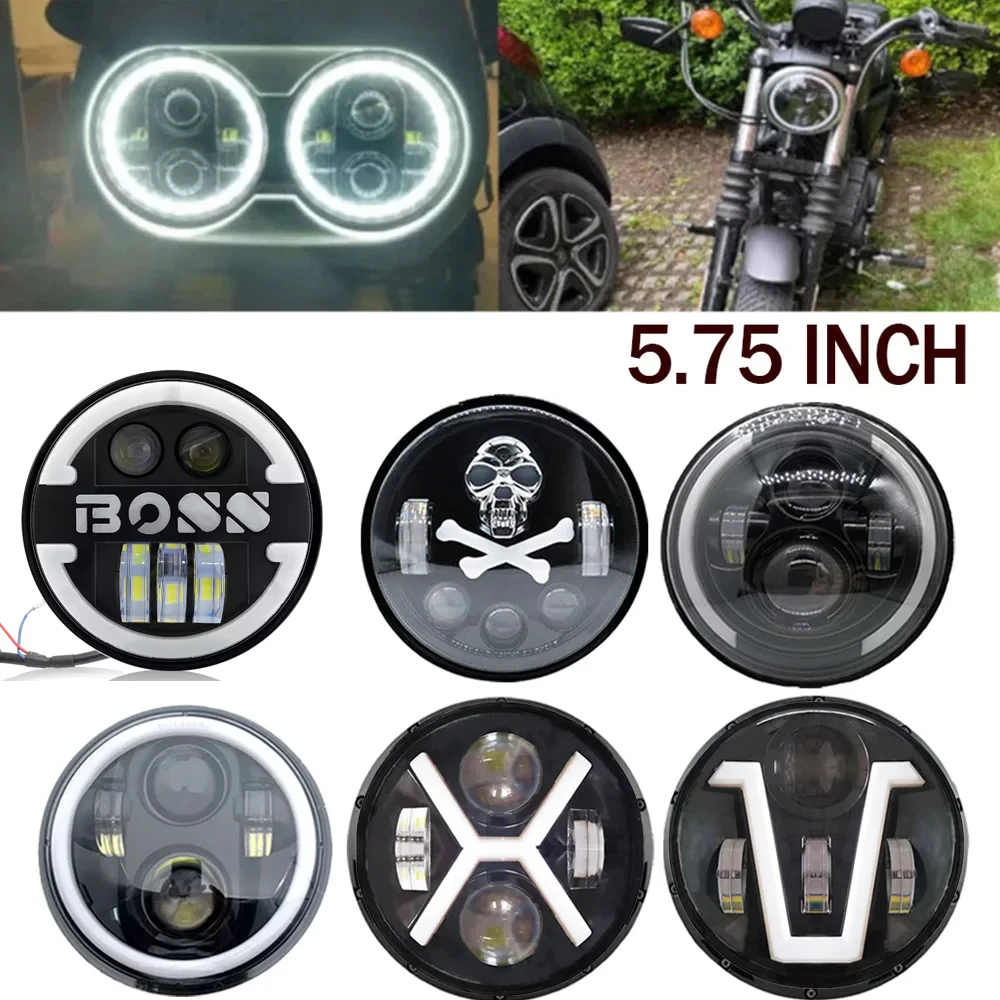 Headlight Aiming Tool - Farol LED de 5,75 polegadas para