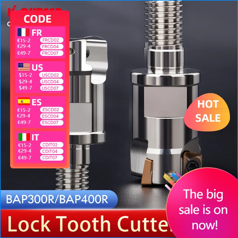 

BAP3/4 Thread Milling Cutter Head Split Vibration-resistant Milling Cutter Head Clamping Type Milling Cutter Head CNC Lathe Tool