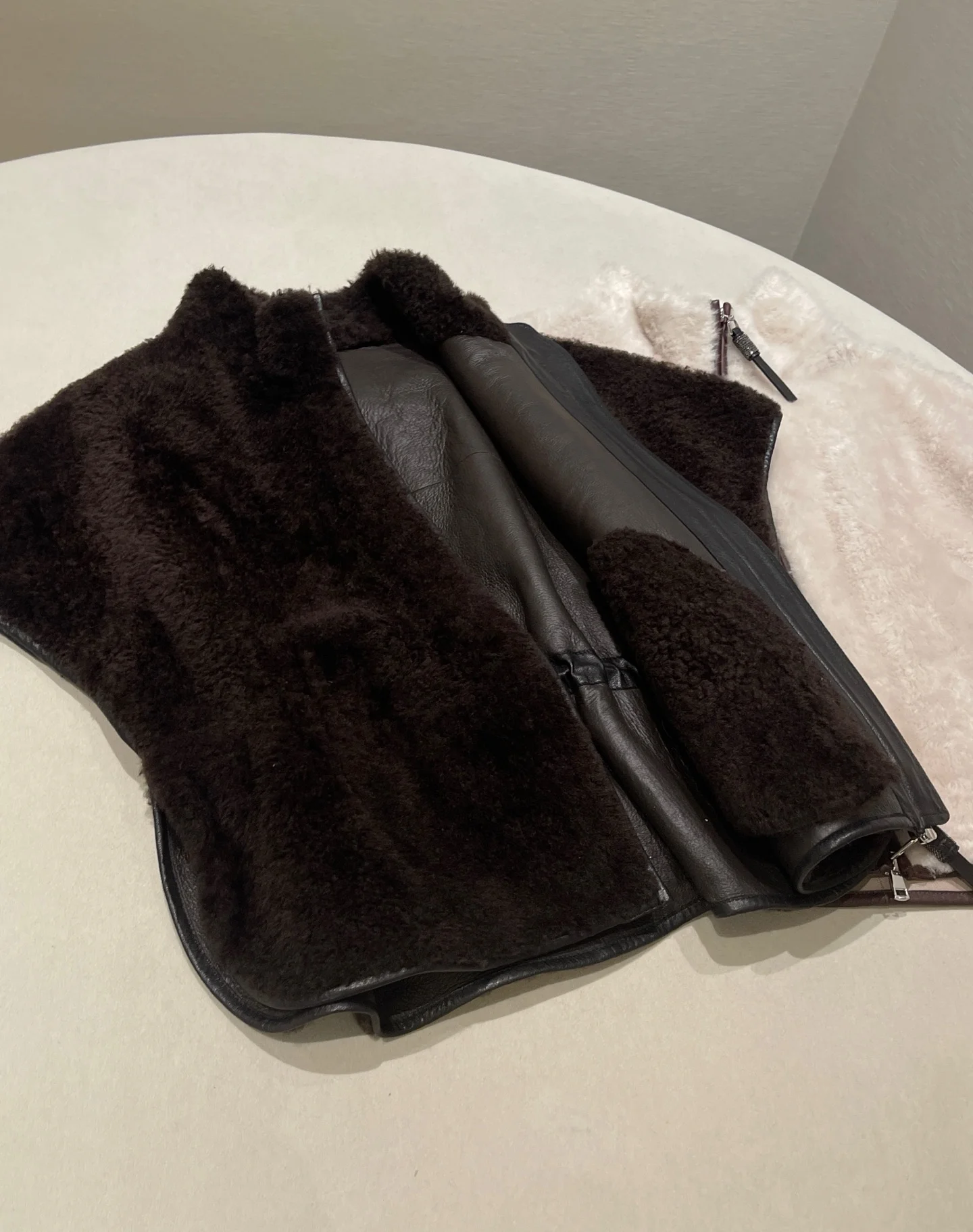 Women'S Shearling Vest With Internal Drawstring – New For Autumn/Winter 2026