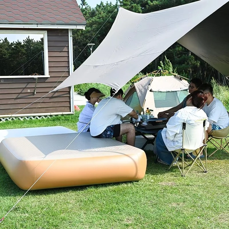 

New series of outdoor custom PVC drop material air type air mattress
