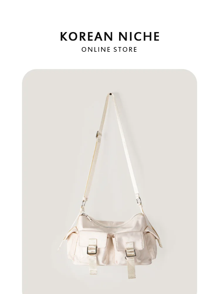 Designer Luxury Shoulder Bags Handbags Women Multi Pockets Fashion Nylon Crossbody Bag Travel Casual Versatile Korean Style New
