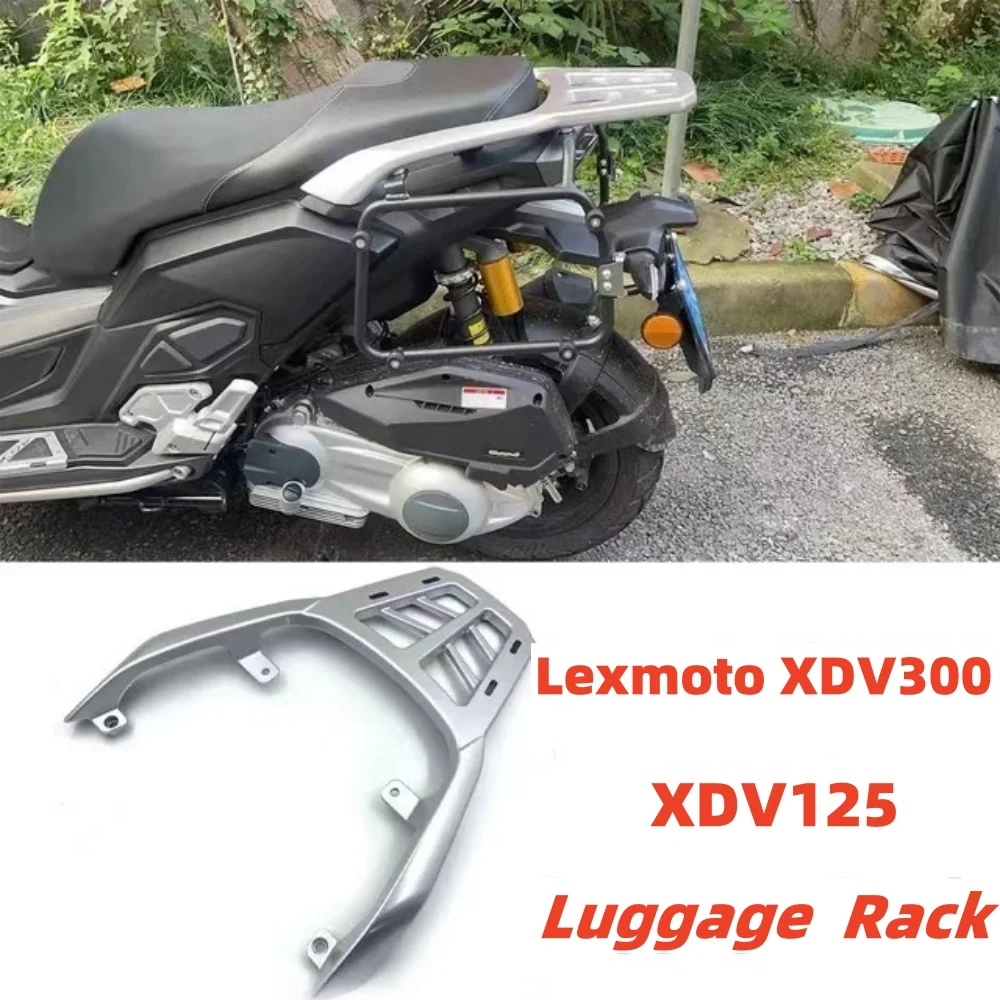 New Fit Lexmoto XDV300 Motorcycle Accessories Tail Box Bracket Support Bar Bracket Rear Luggage Rack For Lexmoto XDV300 XDV125