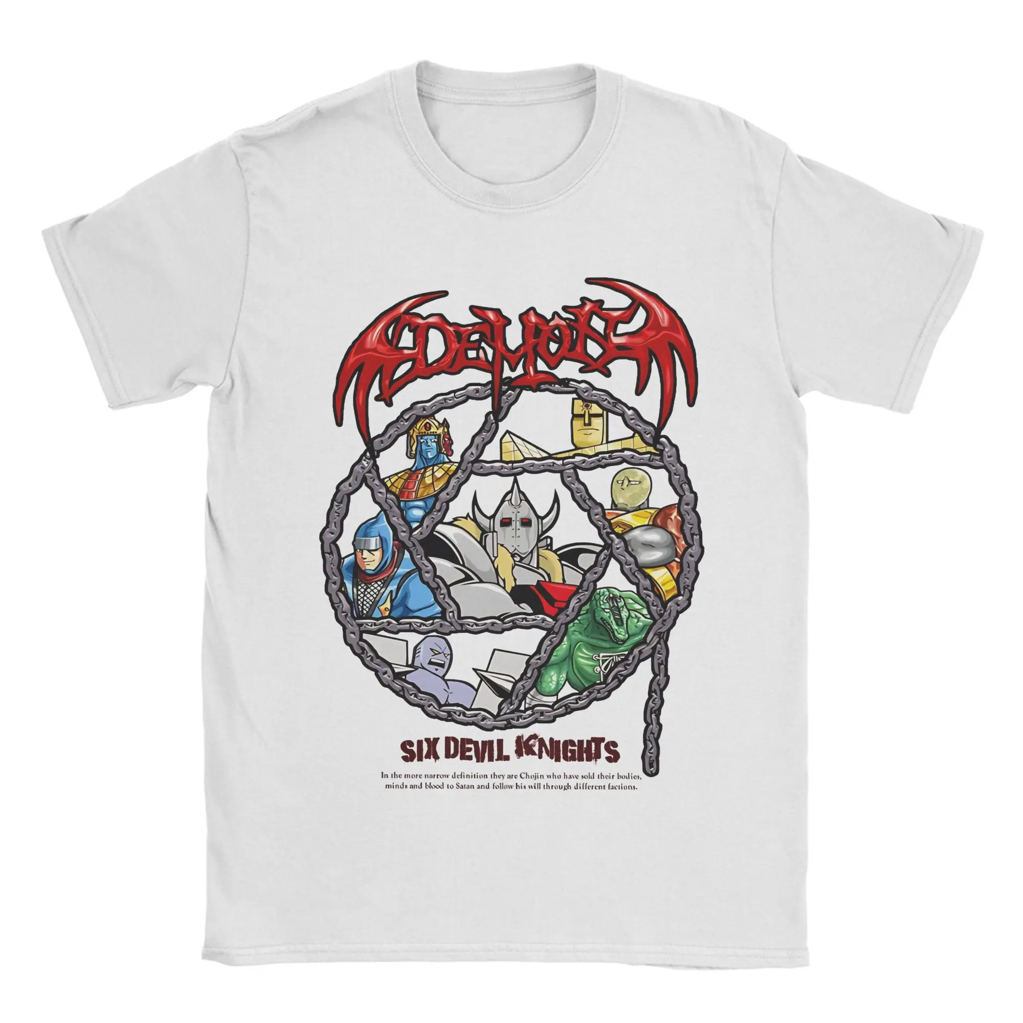 Kinnikuman Six Devil Knights kinnikuman T Shirts  Cotton Clothing Amazing Short Sleeve Round Neck Tees Gift Idea T-Shirt