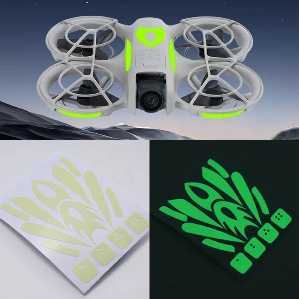 

For DJI NEO Luminous Stickers Night Flight Glowing Decorative Sticker Patch Drone Accessories