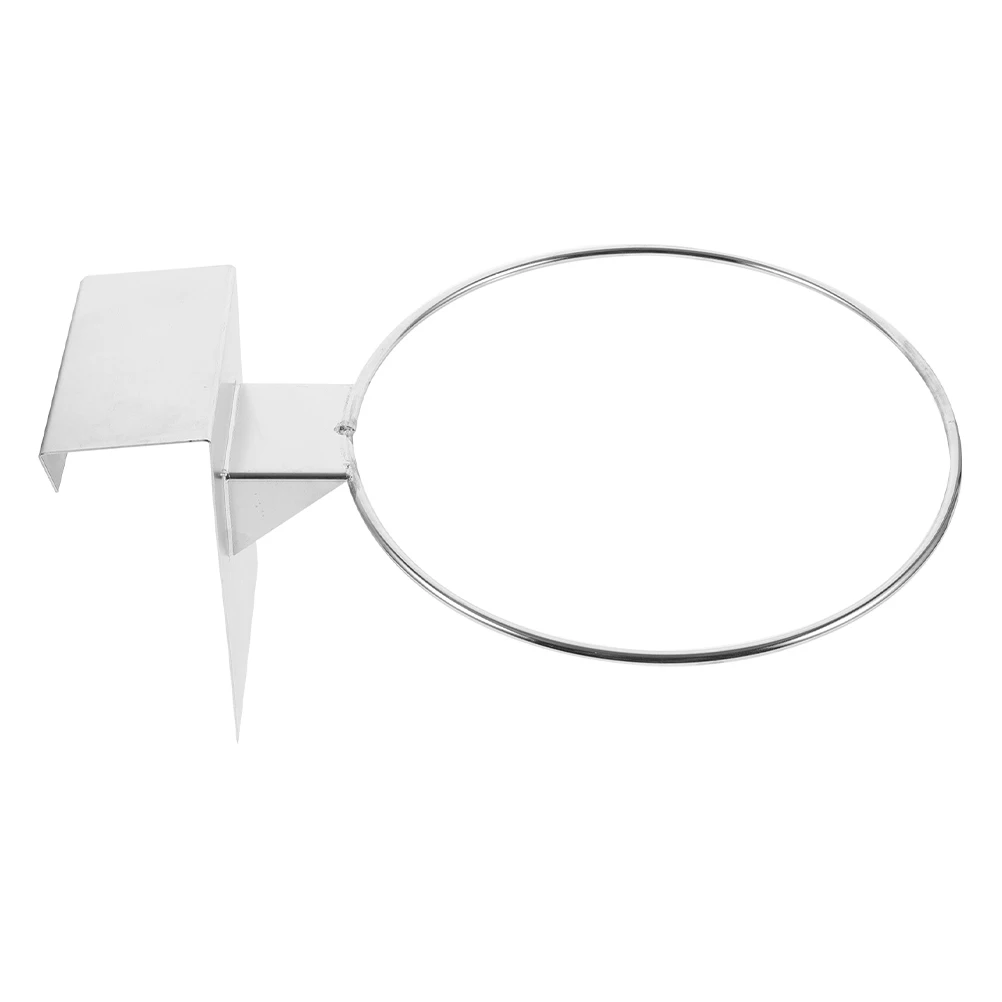 

32Cm Colander Mounted Kitchen Towel Holder Stainless Steel Ball Wall Mount Bathroom Drying Rack Space Saving Metal