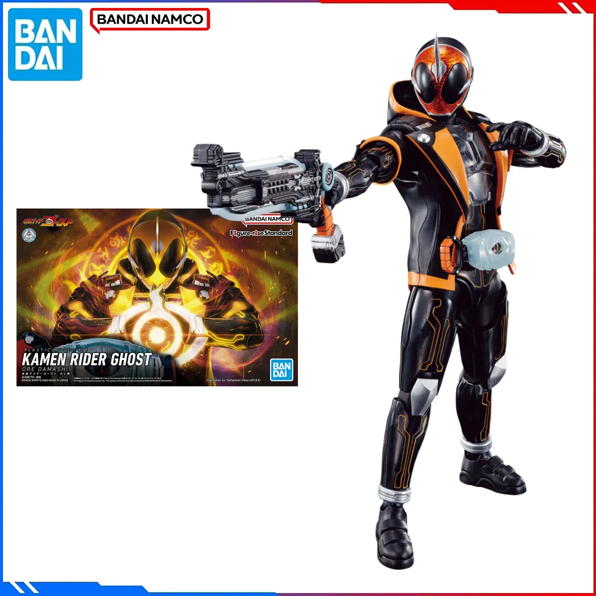 

Подлинная Bandai, оригинальная фигурка Kamen Rider, наборы моделей, стандартные фигурки аниме, Kamen Rider Ghost, экшн-модель, игрушки