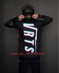 2023 Virtuous Vrts Cruz Mtb Motocross Jersey Bicycle Bmx Mountain Bike Endurance Racing Downhill Ride Cycling T-shirt Dh Maillot