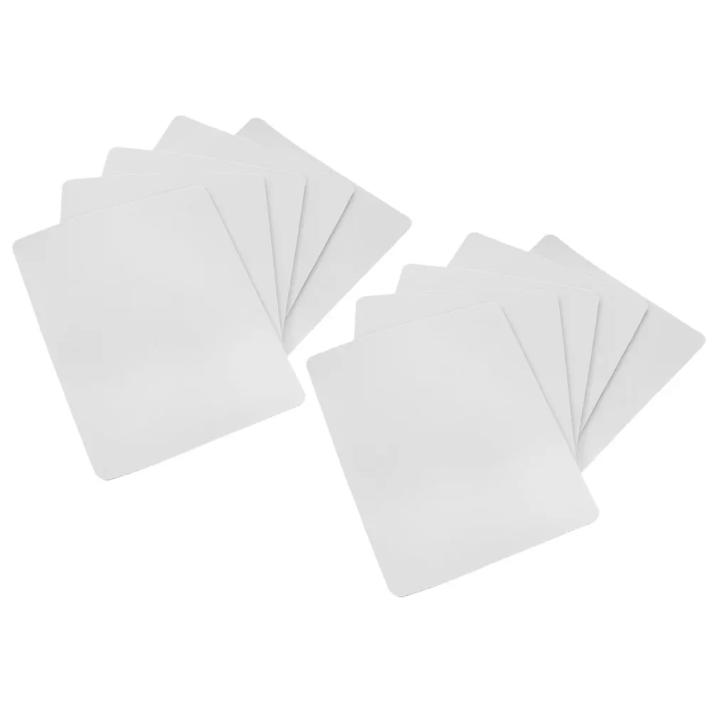 

10pcs Mouse Pad 18x22x0.3 White Gaming Sublimation Large Computer Heat Transfer Blanks Desk Non Skid Rubber Bottom