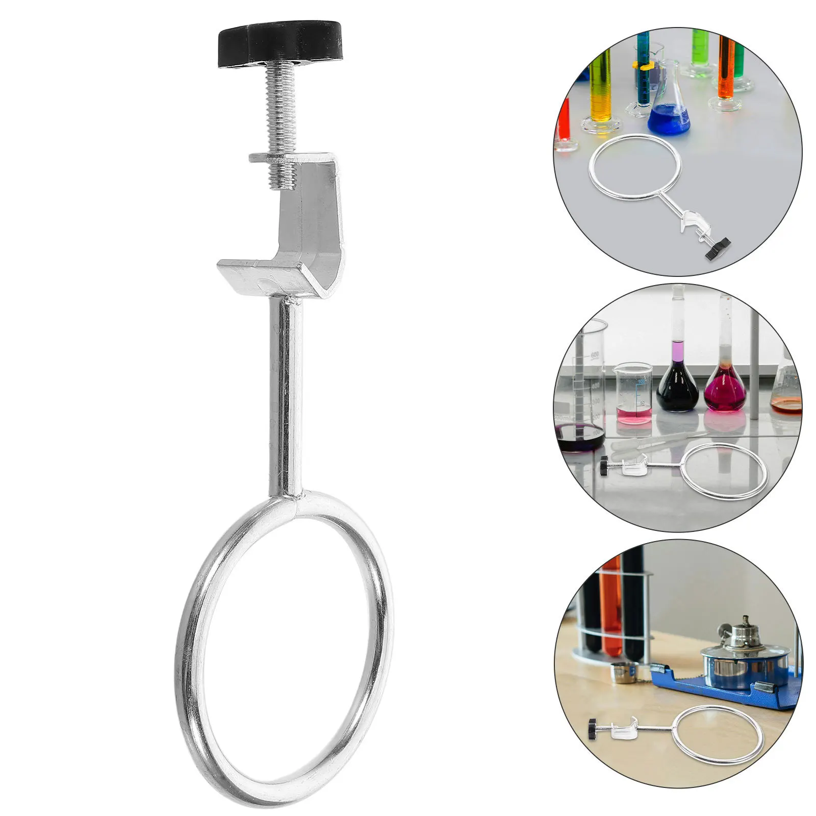 

1pcs Lab Stand Clamp Set For Chemistry Experiments Heavy Duty Test Tube Beaker Holder Laboratory Equipment