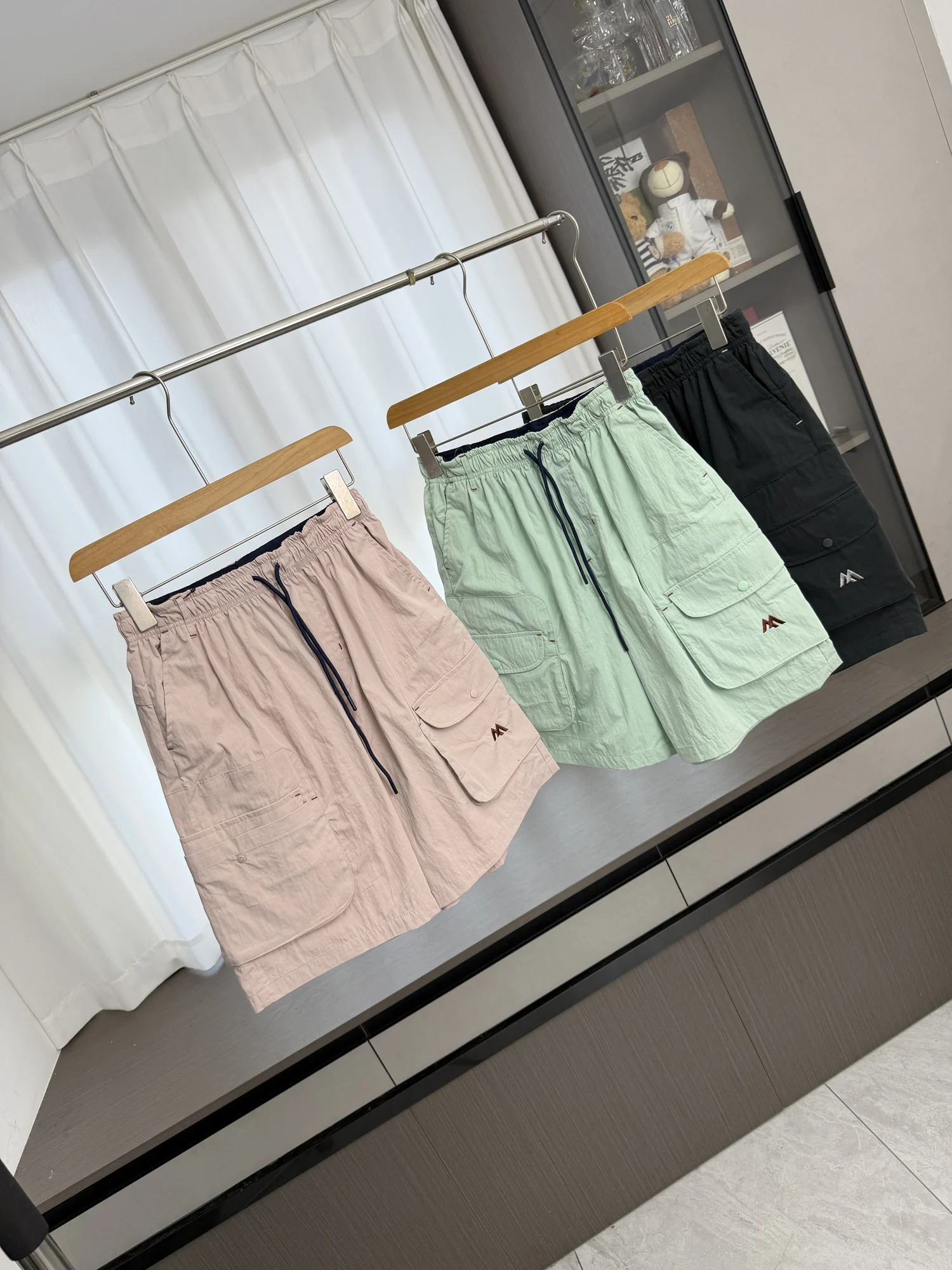 Outdoor Comfortable Breathable Elastic Waist Workwear Shorts Men's Summer Fashionable Mountain Series Couple Style Casual Shorts