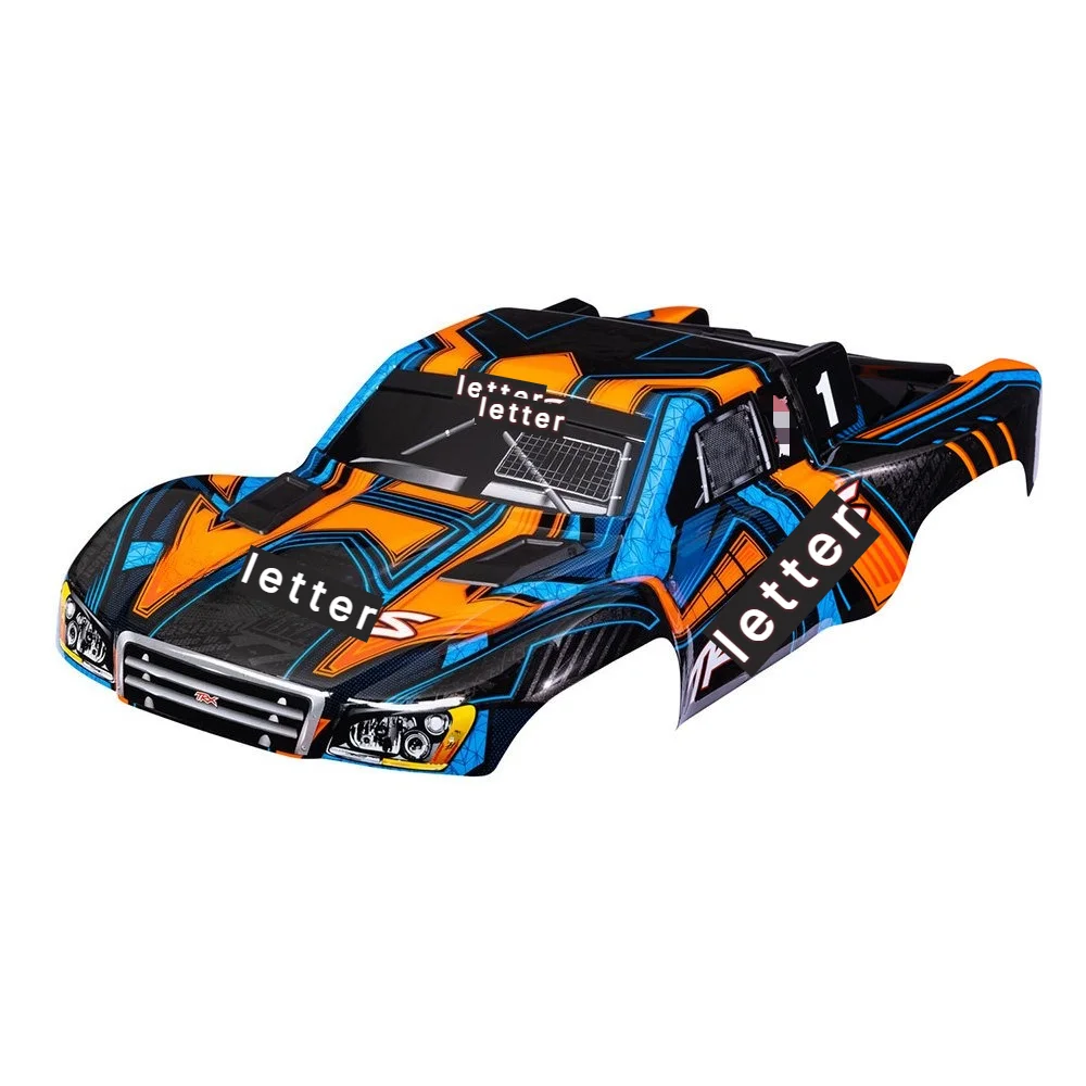 RC Short Course Truck Body Shell Clipless Painted Body custom size Compatible for Traxxas 1/10 Slash 4X4 6844 RC Car Part