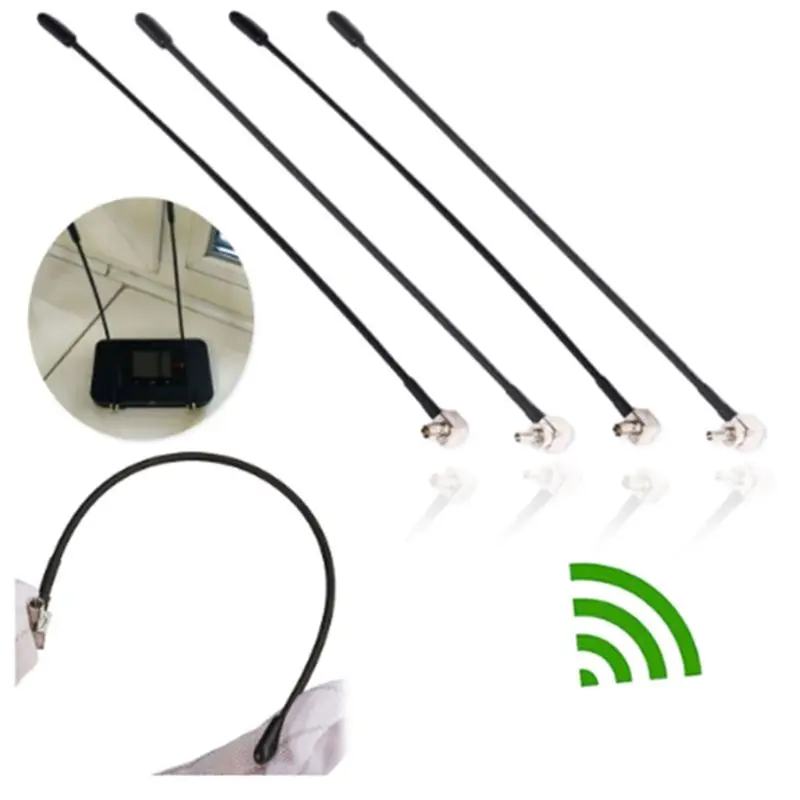 4G LTE Antenna TS9/CRC9 Connector 5dbi High Gain Aerial for Hua-wei E398 E5372 E589 E392 Zte-MF61 MF62 Aircard 753s