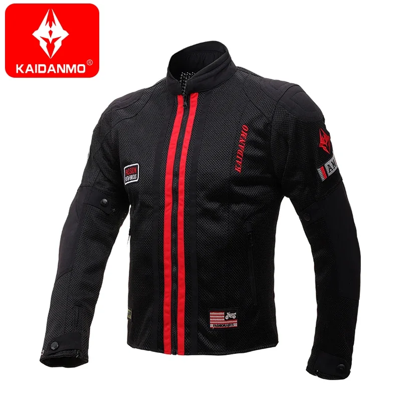 KAIDANMO Motorcycle Jacket Knight Locomotive Drop-proof Waterproof Anti-fall Windproof Warm Autumn and Winter Men and Women