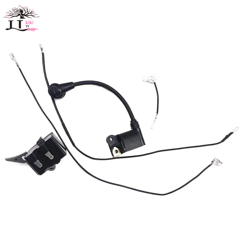 Катушка зажигания 6200 подходит для бензопилы Zenoah G621 G621AVS 662 RED MAX G6200 Patriot PT-6220 62CC, статор цепной пилы, магнитный воспламенитель TY